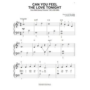 Can You Feel The Love Tonight (from The Lion King)