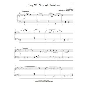 Sing We Now Of Christmas
