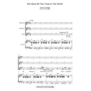 We Have All The Time In The World