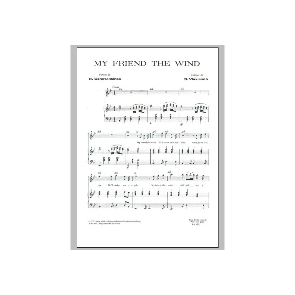 My Friend The Wind