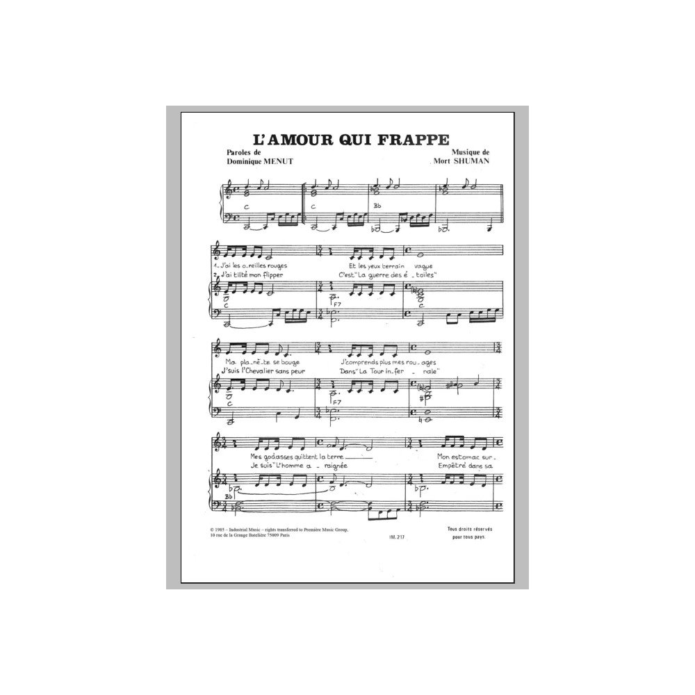L'Amour Qui Frappe