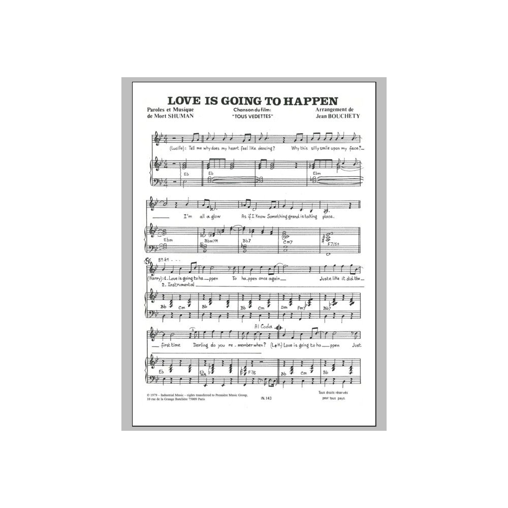 Love Is Going To Happen