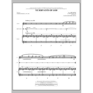 Ye Servants of God - Score