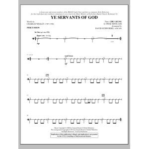 Ye Servants of God - Percussion