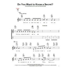 Do You Want To Know A Secret?