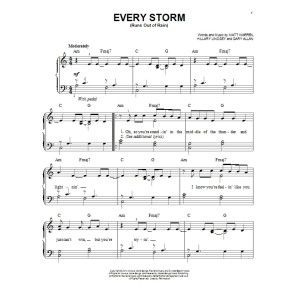 Every Storm (Runs Out Of Rain)