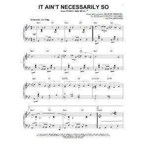 It Ain't Necessarily So [Jazz version] (arr. Brent Edstrom)