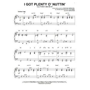 I Got Plenty O' Nuttin' [Jazz version] (arr. Brent Edstrom)
