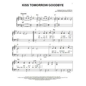 Kiss Tomorrow Goodbye