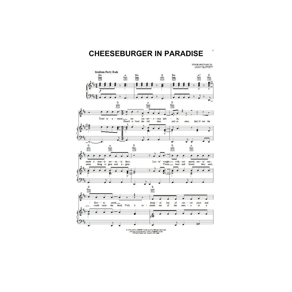Cheeseburger In Paradise