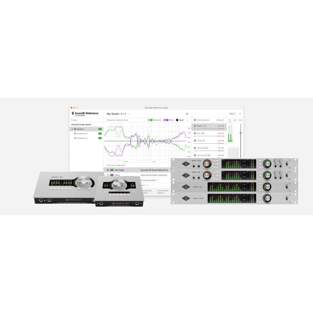 Apollo Monitor Correction Add-on for bundling