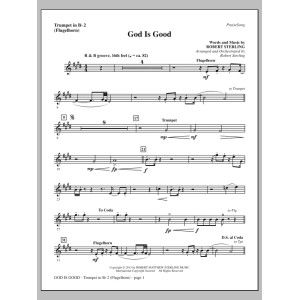God Is Good - Bb Trumpet 2 (Flugelhorn)