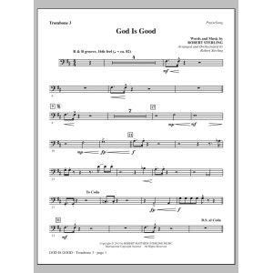 God Is Good - Trombone 3
