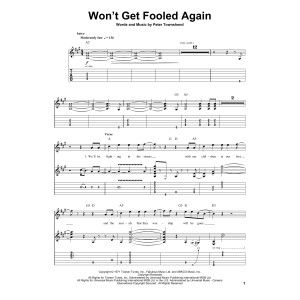 Won't Get Fooled Again