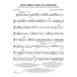 One Direction In Concert - Bb Clarinet 3