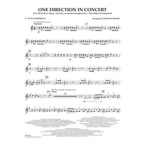 One Direction In Concert - Eb Alto Saxophone 2
