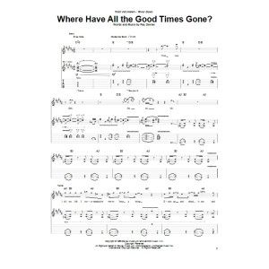 Where Have All The Good Times Gone?