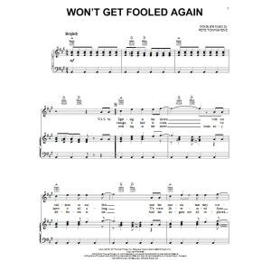 Won''t Get Fooled Again