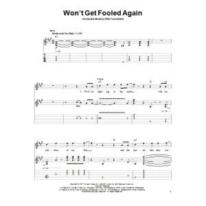 Won''t Get Fooled Again