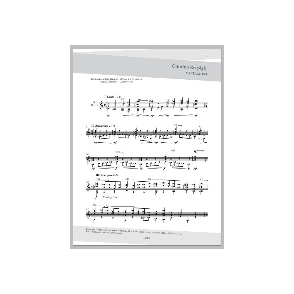 Variazioni (Variations)