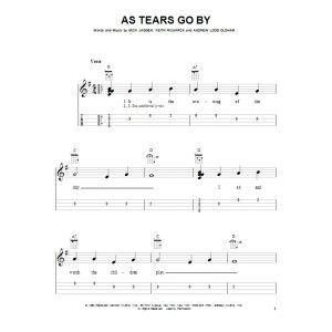 As Tears Go By