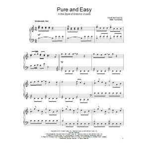Pure And Easy (im Stil von Antonio Vivaldi)