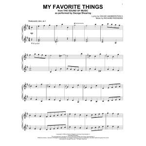 My Favorite Things
