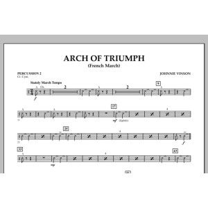 Arch of Triumph (French March) - Percussion 2