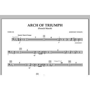 Arch of Triumph (French March) - Timpani