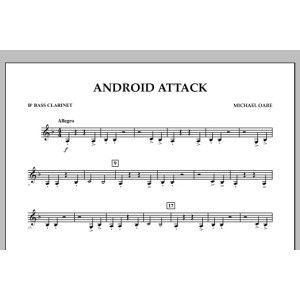 Android Attack - Bb Bass Clarinet