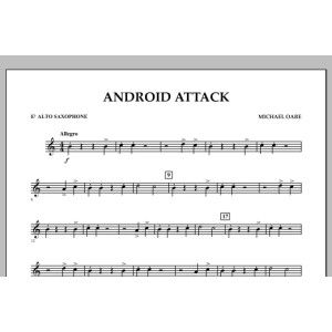 Android Attack - Eb Alt-Saxophon