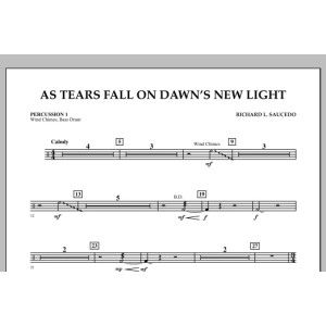 As Tears Fall on Dawn's New Light - Percussion 1