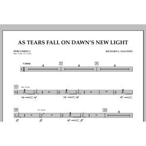 As Tears Fall on Dawn's New Light - Percussion 2