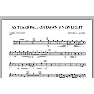 As Tears Fall on Dawn's New Light - Mallet Percussion