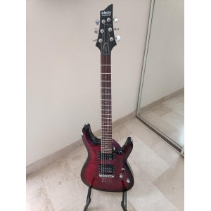 Schecter C-6 Plus Cereza Estallido Negro