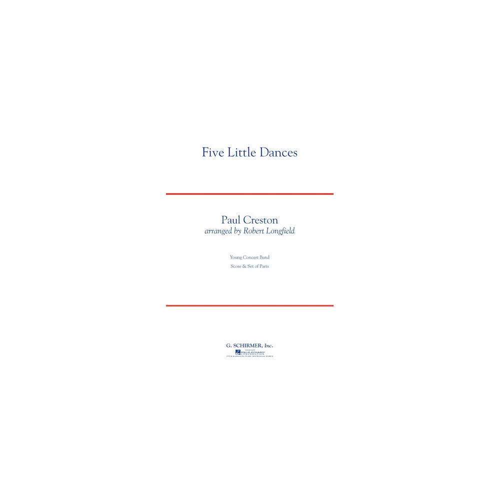 Five Little Dances - Dirigierpartitur (Full Score)