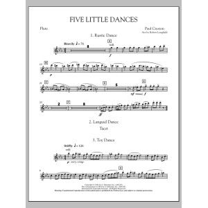 Five Little Dances - Flute