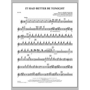 It Had Better Be Tonight - Flute