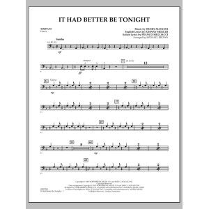 It Had Better Be Tonight - Timpani