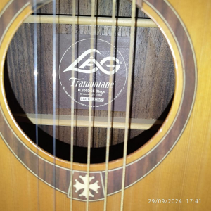 LAG TL300DCE Left-Handed Electro-Acoustic Guitar