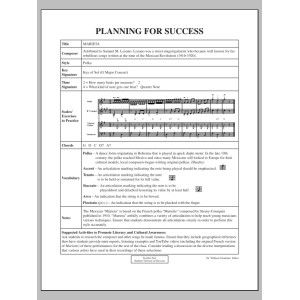 Marieta - Planning for Success