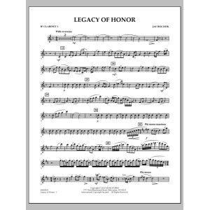 Legacy of Honor - Bb Clarinet 1