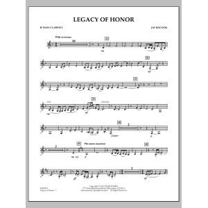 Legacy of Honor - Bb Bass Clarinet