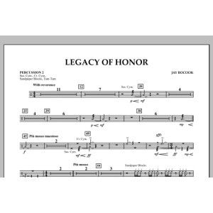 Legacy of Honor - Percussion 2