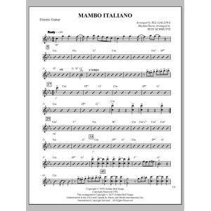 Mambo Italiano (arr. Jill Gallina) - Guitar