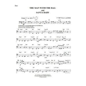 Man With The Bag And Santa Baby - Bass (C)