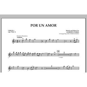 Por Un Amor - Violin 1