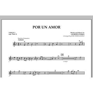 Por Un Amor - Violin 2