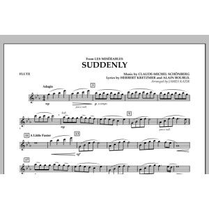 Suddenly (from Les Miserables) - Flute