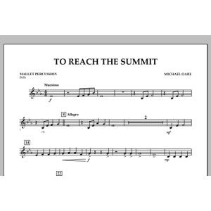 To Reach the Summit - Mallet Percussion
